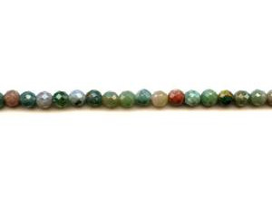 Fancy Jasper 6mm Faceted Round