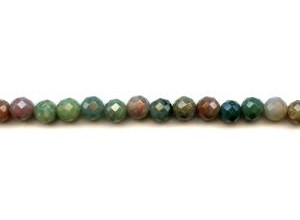 Fancy Jasper 8mm Faceted Round