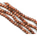 164-1019 Goldstone <br>16mm Faceted Rondell