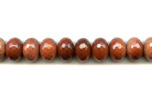 Goldstone 16mm Faceted Rondell