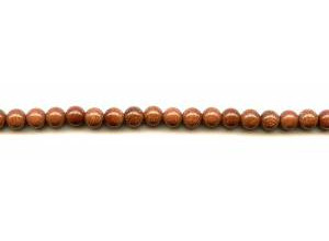 Goldstone 6mm Round