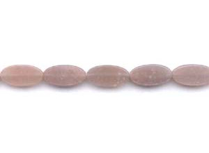 Pink Moonstone 10x20 Flat Oval