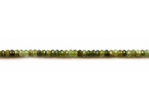 Green Garnet 5mm Faceted Rondell