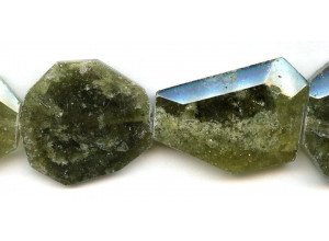 Green Garnet 30x-40x Faceted Slab