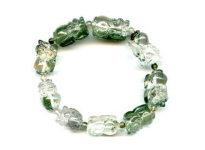 Lodalite 12-15mm Carved Pichiu Bracelet