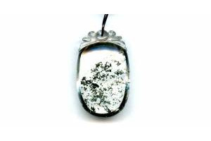 Lodalite 42x32 Carved Pendant