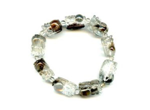 Lodalite 12-13mm Carved Pichiu Bracelet