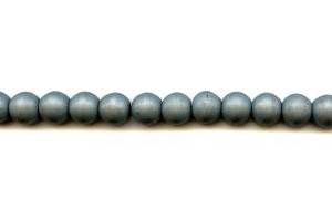 Matte Hematine 10mm Round