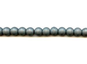 Matte Hematine 10mm Round