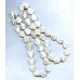 169-1046 White Howlite <br>15x20 Leaf