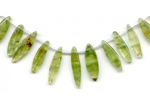 Green Kyanite 10-27x Marquise Drop