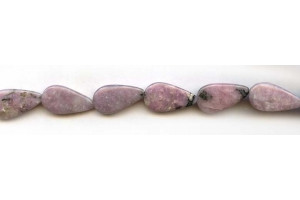 Lapidolite 10x18 Flat Teardrop