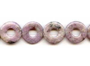 Lapidolite 24mm Donut