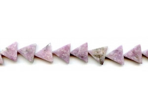 Lepidolite 14mm Triangle