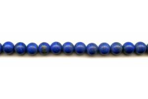 Matte Lapis 8mm Round