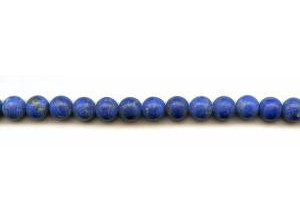 Matte Lapis 8mm Round