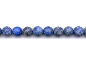 Matte Lapis 11-12mm Round