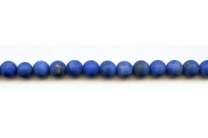 Matte Lapis 8mm Round