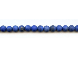 Matte Lapis 8mm Round