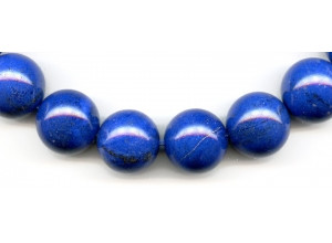 Natural Lapis 20mm Round