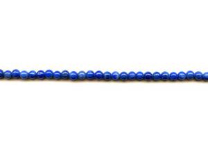 Natural Lapis 4mm Round