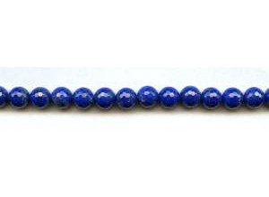 Natural Lapis 8mm Faceted Round