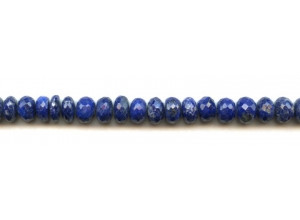 Natural Lapis 7.5-9mm Faceted Rondell