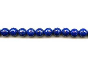 Natural Lapis 10mm Faceted Round