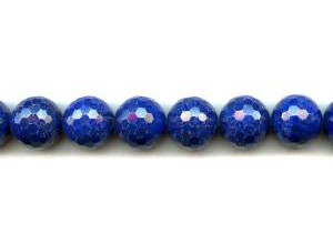 Natural Lapis 16mm Faceted Round