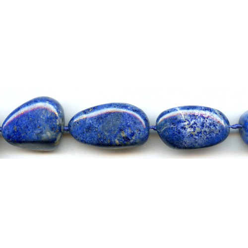 174-1717 Natural Lapis <br>17-22x Tumbled Nugget