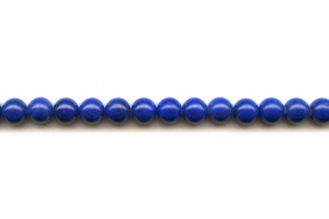 Natural Lapis 8mm Round