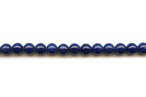 Natural Lapis 8mm Round