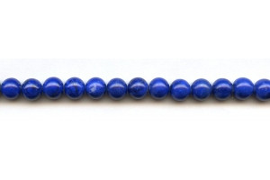 Natural Lapis 8mm Round