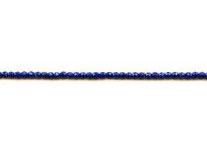 Natural Lapis 3mm Faceted Round