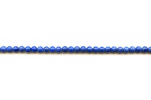 Natural Lapis 4mm Round