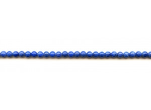 Natural Lapis 4mm Round