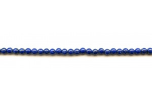 Natural Lapis 4mm Round