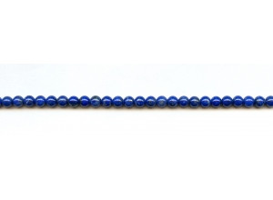 Natural Lapis 4mm Round