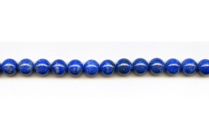 Natural Lapis 8mm Round