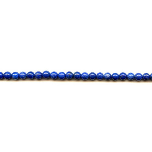 174-1943 Natural Lapis <br>5mm Round