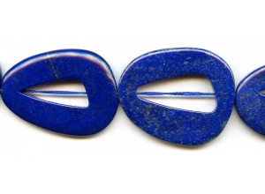 Natural Lapis 28-38x Oval Donut