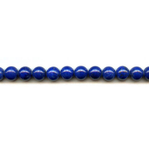 174-2031 Natural Lapis <br>10mm Round