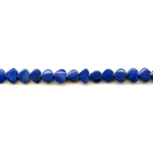 174-2095 Natural Lapis <br>9-10mm Heart