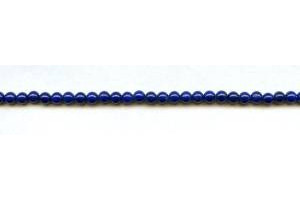 Natural Lapis 4mm Round