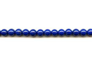 Natural Lapis 8mm Round