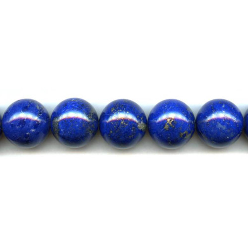 174-2124 Natural Lapis <br>20mm Round