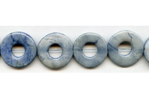 Lapis Howlite 25mm Donut