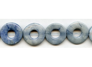 Lapis Howlite 25mm Donut