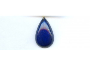 Natural Lapis 33x19 Pendant