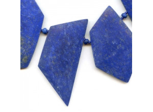 Matte Natural Lapis 40-80x Necklace